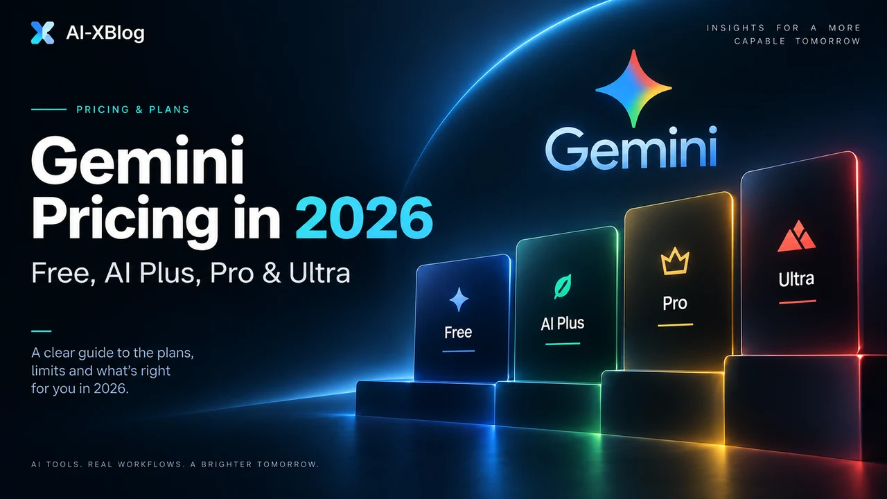 Gemini Pricing in 2026: Free, Google AI Plus, Pro, and Ultra Explained