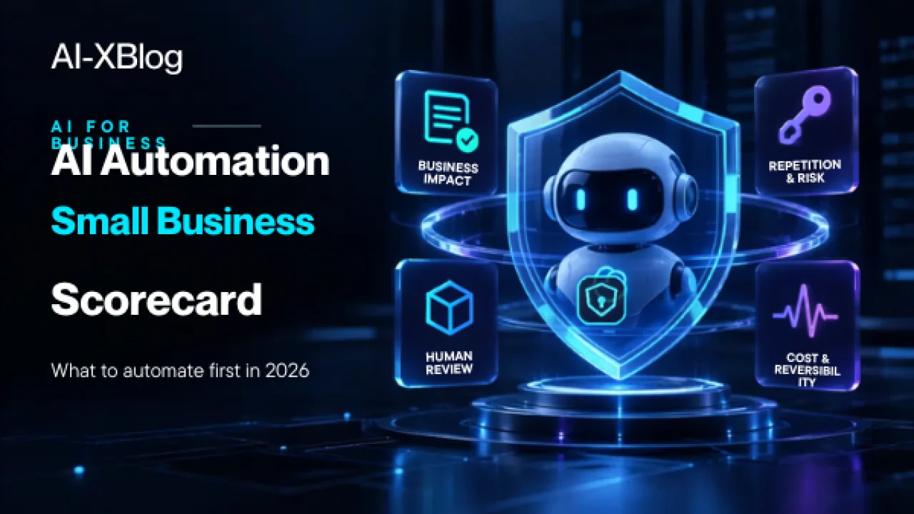AI Automation for Small Business: A 7-Factor Scorecard for What to Automate First