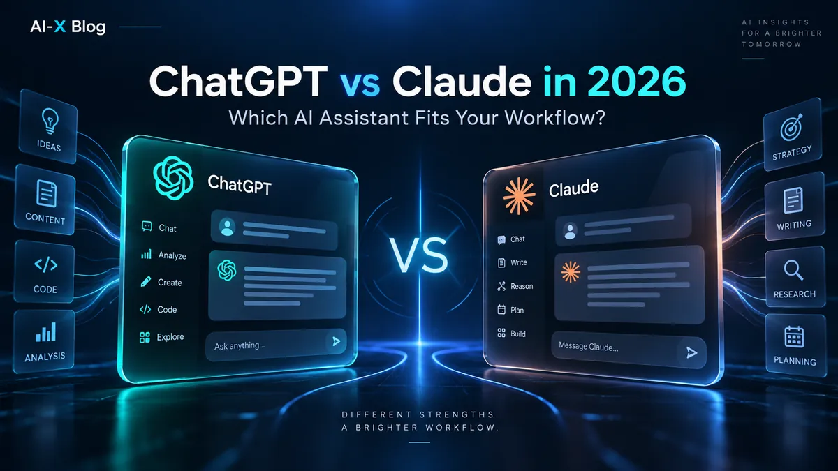 ChatGPT vs Claude in 2026 workflow comparison