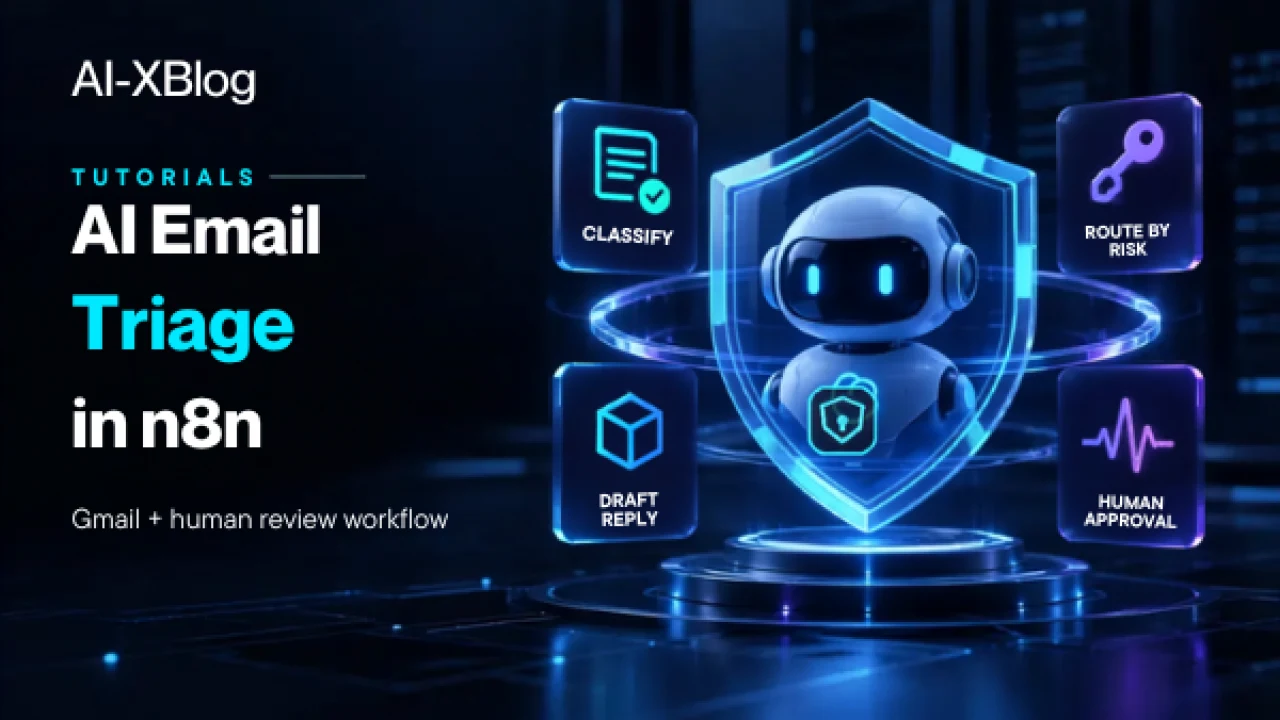How to Build an AI Email Triage Workflow in n8n (Gmail + Human Review)